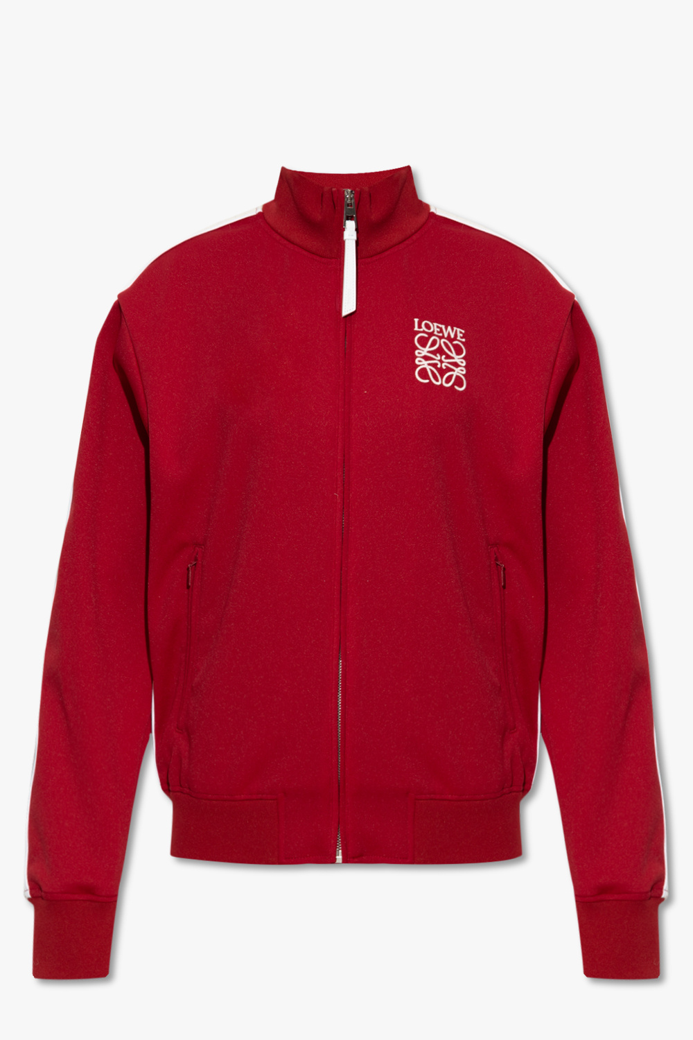 Red Sweatshirt with logo Loewe - loewe anagram cotton jersey